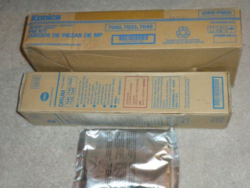 KONICA MINOLTA 950413 950412 950411 7040 7033 7045 DRUM DEVELOPER PM KIT OEM