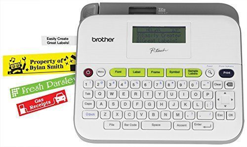 Brother Printer PTD400VP Versitile Label Maker W/ Carry Case