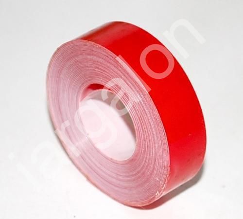 General Embossing Tape Glossy Red 1/2&#034; x 12 Ft NEW Label Labeling
