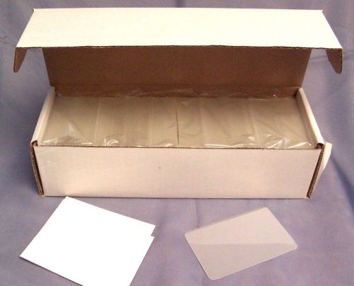 3 BOXES: 10 Mil Hot Lamination DRIVER&#039;S LICENSE Pouches Qty 1500 2-3/8 x 3-5/8