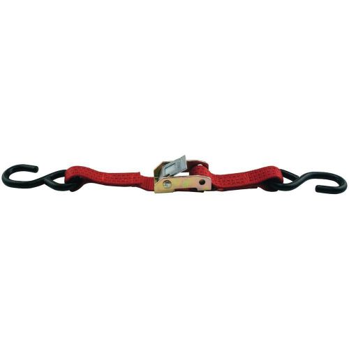 MONSTER TRUCKS MT10210 Locking Tie Downs, 4 pk Nylon straps with steel hooks; A