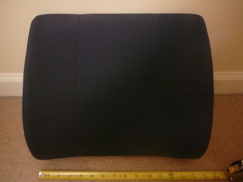Lumbar seat back support with strap for sale