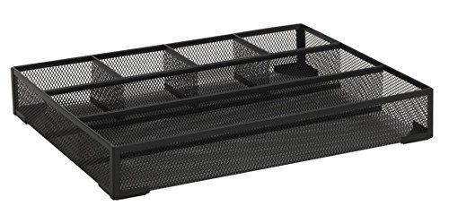 Rolodex Mesh Collection Drawer Organizer, Black (22131) New