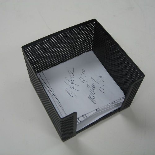 Mesh Steel Memo Holder #1917