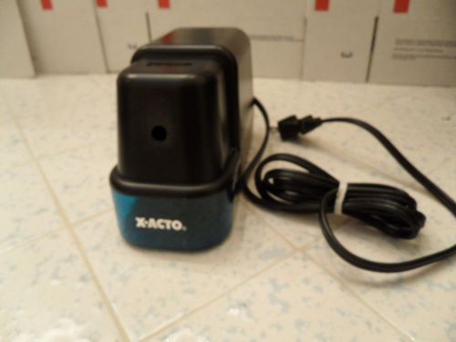 X-ACTO ELECTRIC PENCIL SHARPENER MODEL 1922X BLACK