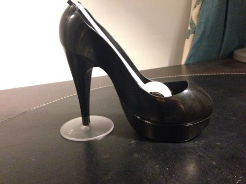 Black High Heel Tape Dispenser Scotch