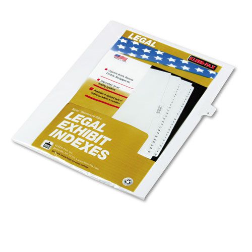 90000 Series Legal Exhibit Index Dividers, Side Tab, Printed &#034;9&#034;, 25/Pack