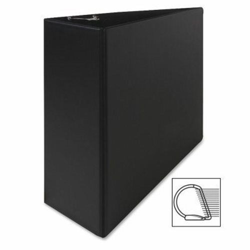 Sparco Vinyl D-Ring Binder, 4&#034;Capacity, 8-1/2&#034;x11&#034;, Black (SPR07801)