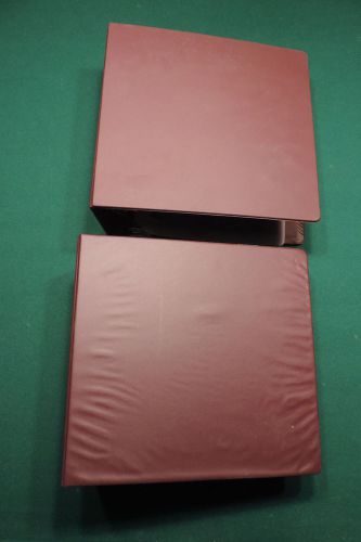 2 cardinal slant-d vinyl locking ring binder - letter 8.5&#034; x 11&#034; 375 5&#034; used for sale