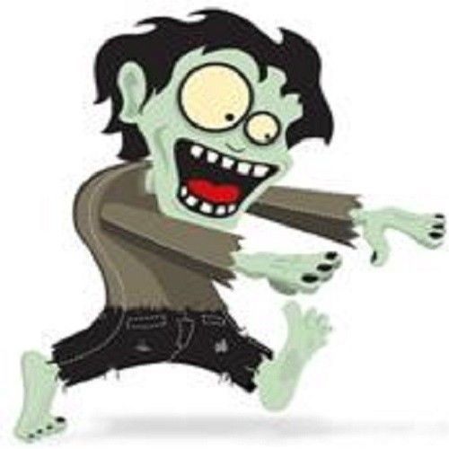 30 Custom Zombie Personalized Address Labels