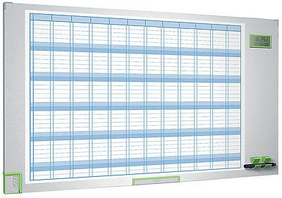 NOBO tableau de planning annuel Perfomance Plus,