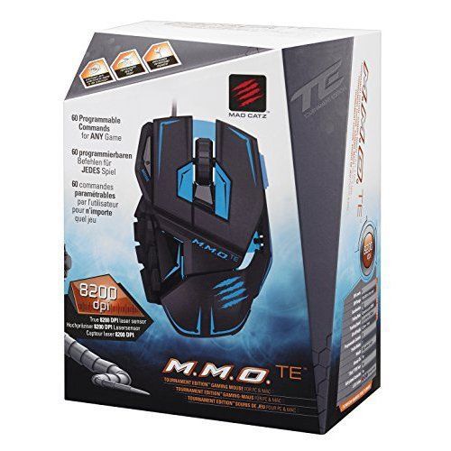 MAD CATZ - TRITTON MCB437140002/04/1 M.M.O.TE BLACK GAMING MOUSE