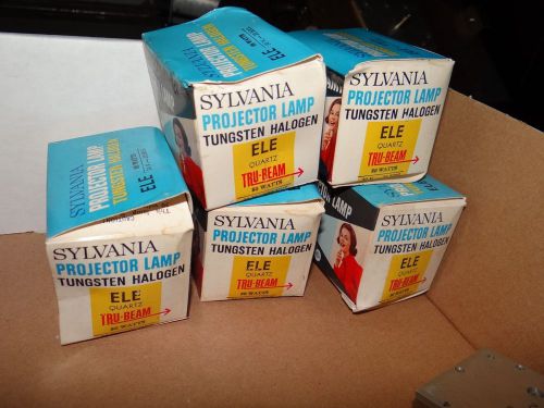 Lot of 5 Sylvania ELE Projector Lamps