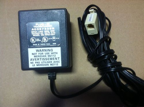 Nortel A0367335 Wall Transformer