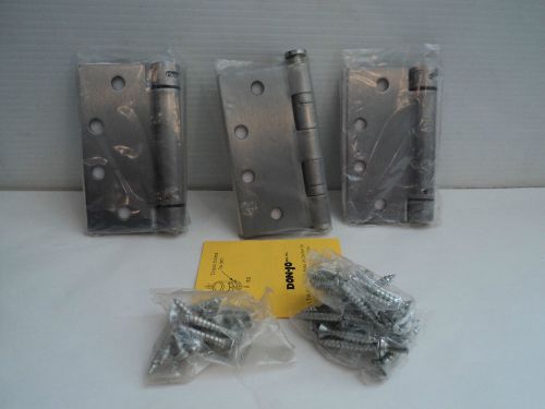 Donjo 4 1/2&#034; x 4 1/2&#034; 2 spring 1 ball bearing hinge kit cp74545-652 for sale