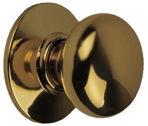 SCHLAGE Door Knob Lockset Plymouth Polish Brass Finish - D25D PLY 605