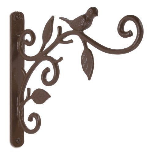 Amertac 576AB Bird Plant Bracket  Dark Bronze