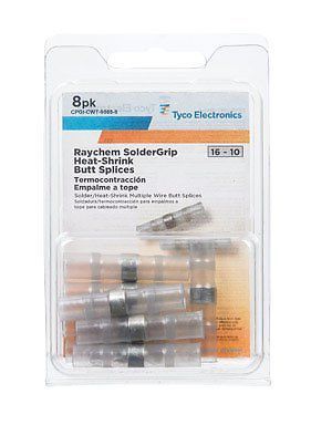 Tyco electronics 16-10 solder splice cpgi-cwt-9005-8 splice kit wire for sale