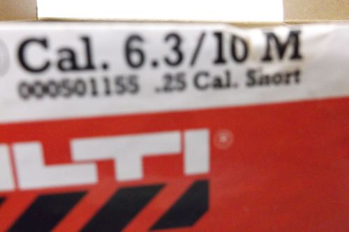 HILTI #3 GREEN SHOT 25 CALIBER SHORT STRIP LOADS  330 ROUNDS