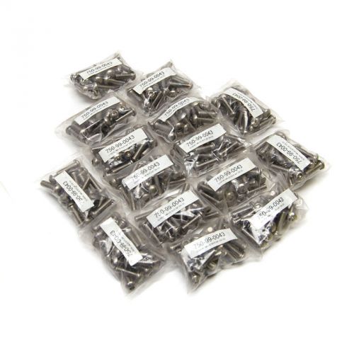 (375) new metric 316 stainless steel m6x20 button-head socket cap screws/bolts for sale