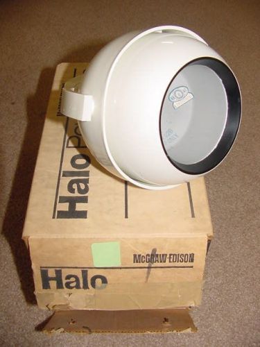 Halo L-791-PN L791 Power Trac White Lampholder Light Fixture Vintage - NEW