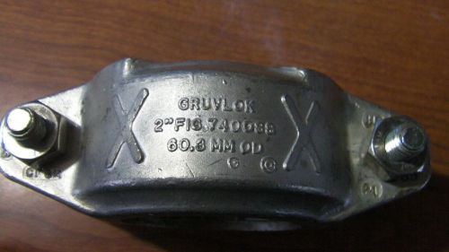 Gruvlok 2&#034; Coupling 7400SS Used