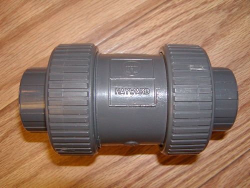 Hayward  PVC TRUE UNION BALL CHECK VALVE, Socket 1&#034;, FEMALE SXS