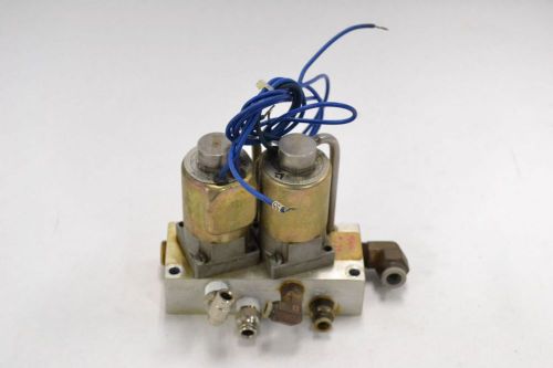 VERSA ESM-3011-86-Z-243 DUAL 50PSI 120V-AC 1/4 IN NPT SOLENOID VALVE B321877