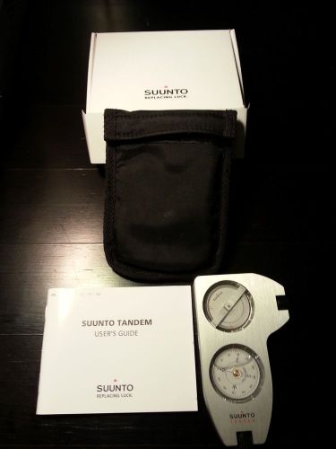 Suunto tandem compass clinometer sight survey tool for sale