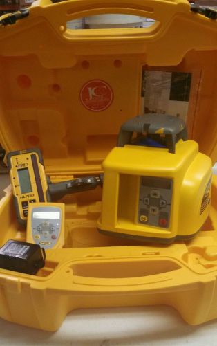 Trimble Spectra Precision GL412 Single Slope Laser W/ (( 2 )) HL700 RECEIVERS