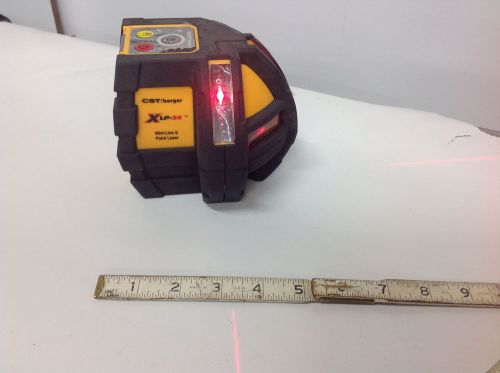 CST/berger XLP-34 Mini-Line &amp; Point Laser Level. Unused, Ships Without Batteries