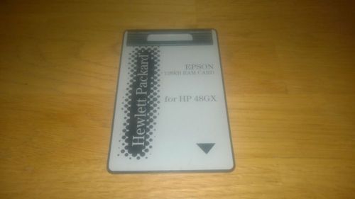 HP 48GX EPSON 128KB RAM CARD