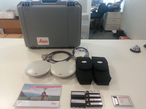 Leica SR20 GPS Receiver &amp; Leica AT501 GPS Antenna TWIN KIT - BRAND NEW!