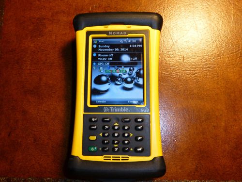 Trimble TDS Nomad Survey Data Collector GPS Robotics GIS Bluetooth WiFi WM 6 Pro