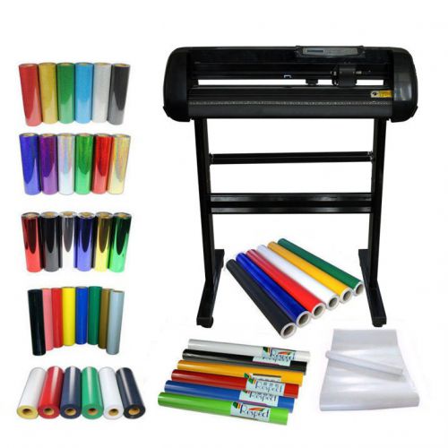 Christmas promation24&#034; vinyl cutting plotter 5 kinds heat transfer vinyl sticker for sale