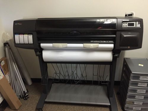 HP DESIGNJET 1050C LARGE FORMAT PRINTER / PLOTTER Model: C6074A