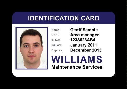 Full color custom printed id cards, pvc, digital, high quality for sale