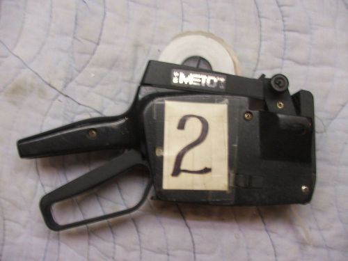 Meto price gun single line 5 digit untested for sale