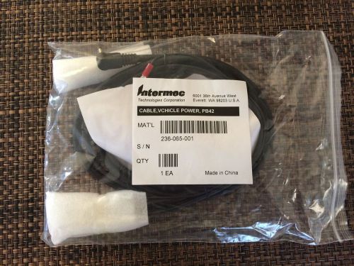 Intermec 236-065-001 Power Cable Spilt Y CN3/CN4 Vehicle Dock Cable PB42