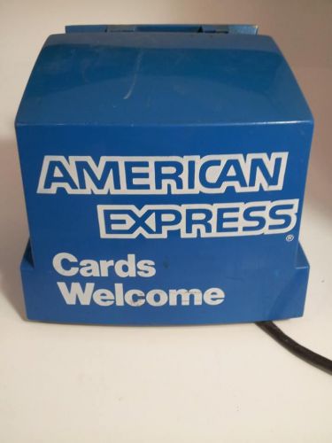 American Express Addressograph 840 Electric Credit Card Imprinter Bartizan 840