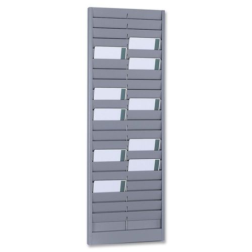 MMF Industries MMF20401 Steel Horizontal Double Card Rack