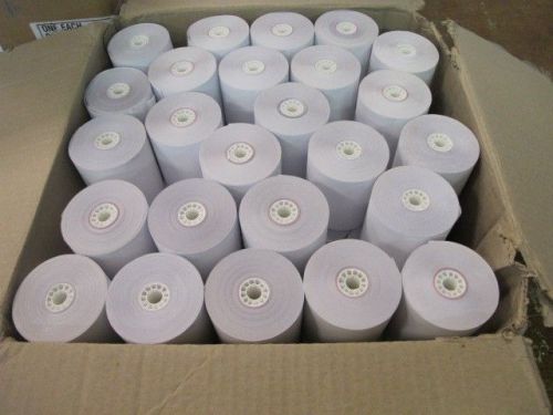 PM COMPANY RECEIPT CALCULATOR ADDING MACHINE PAPER ROLLS 50 ROLLS 3&#034; X 90&#039; $163