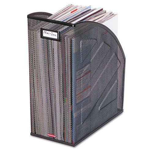 Rolodex Nestable Rolled Mesh Steel Jumbo Magazine File, 5 7/8x10x12 1/2,ROL62560