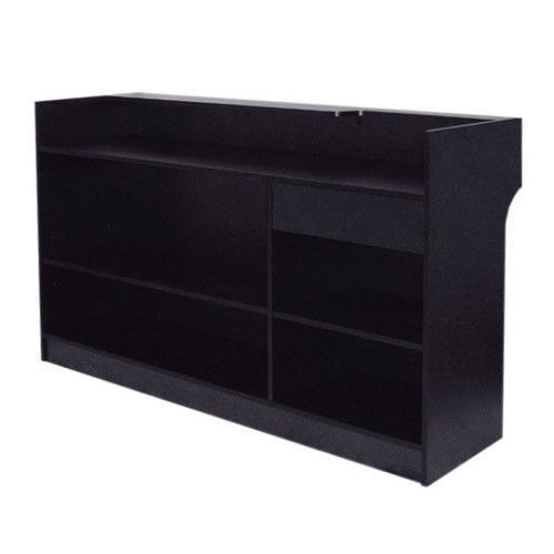 ITEM#LTC4B BLACK 4&#039; LONG LEDGE-TOP CHECK OUT COUNTER REGISTER STAND BRAND NEW