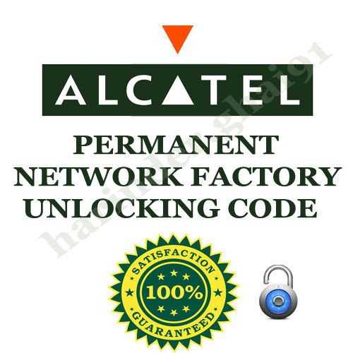 Unlock unlocking code alcatel onetouch idol 6030a 6030d 6030x 6030n sim me pin for sale