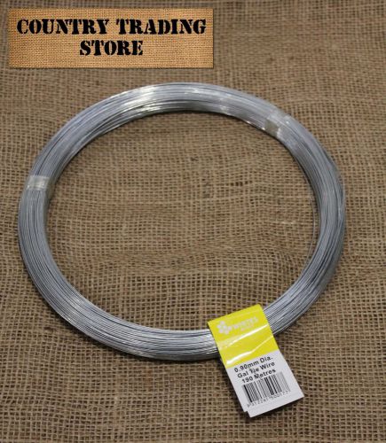 Galvanised Tie Wire 0.9mm x 190m Fencing 50017 Whites Wires