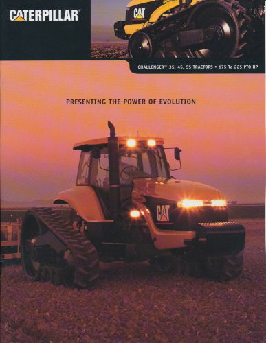 CATERPILLAR CHALLENGER TRACTOR BROCHURE