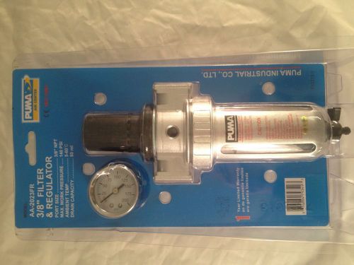 PUMA 3/8&#034; AIR FILTER AND REGULATOR AA-2023FR