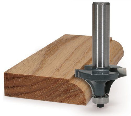 MLCS 6355 Round Over 1/2-Inch Radius Router Bit  1/4-Inch Shank