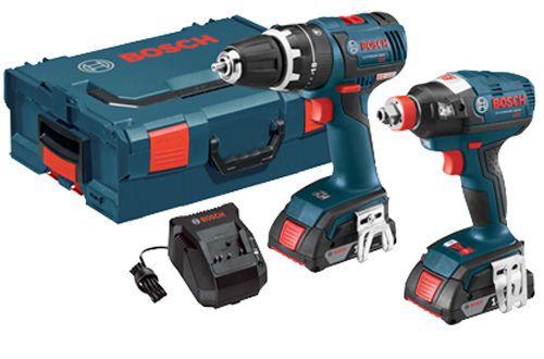 BOSCH Power Tools CLPK250-181L 18V Brushless 2-Tool Kit w/ Hammerdrill &amp; Driver